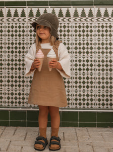 Boat Neck Oat Knitted Top