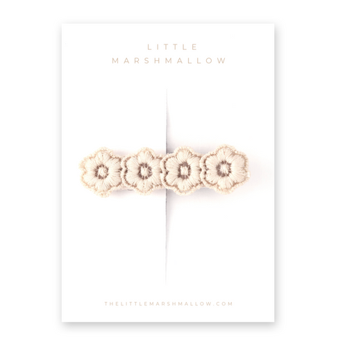 CLIP // PEONIES - BEIGE