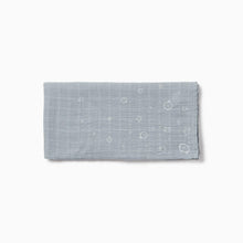 將圖片載入圖庫檢視器 Pre-Washed Large Muslin Swaddle - Blue