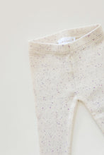 Load image into Gallery viewer, Organic Cotton Ribbed Legging - Lilac Love