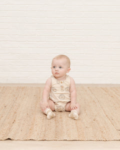 Quincy Mae Bodysuit SLEEVELESS BUBBLE | LIONS