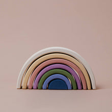 Load image into Gallery viewer, Arcs White Outside, Colorful Inside