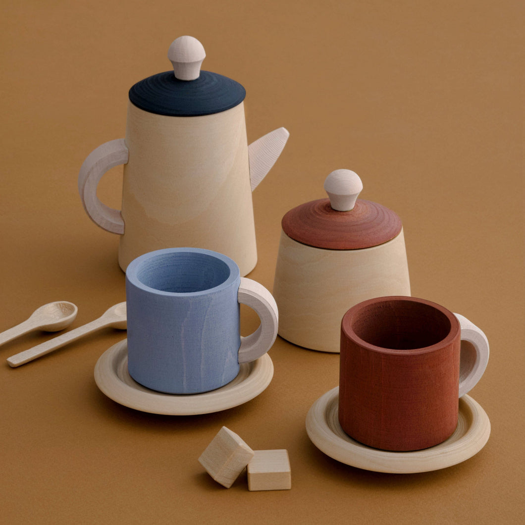 Raduga Grez Toy Tea Set Terra & Blue