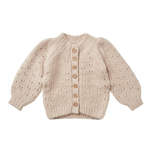 Rylee+Cru Cardigan/Jacket 6-12m TULIP CARDIGAN || BEIGE