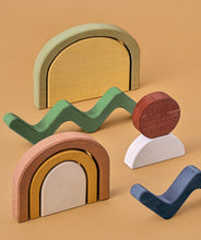將圖片載入圖庫檢視器 Shapes building blocks