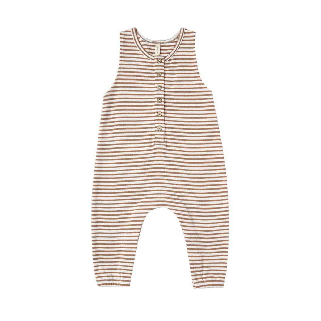 Sleeveless Jumpsuit | rust stripe (4427133091902)