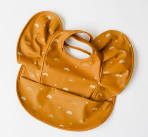 Snuggle Hunny Kids Bib Sunrise Frill | Snuggle Bib Waterproof
