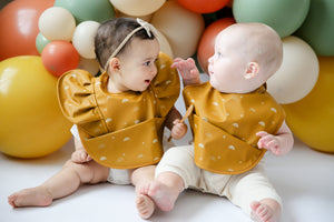 Snuggle Hunny Kids Bib Sunrise Frill | Snuggle Bib Waterproof