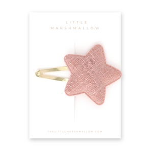 STAR CLIP // SWEETHEART PINK