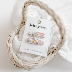 Little Poppy Hair Clips