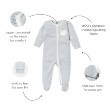 Load image into Gallery viewer, Nap Time Zip-Up Sleepsuit